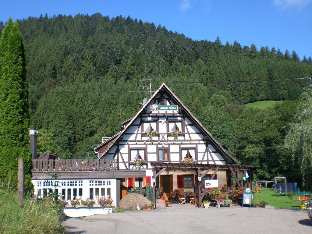 Landgasthof Untere Mühle Alpirsbach Exterior foto